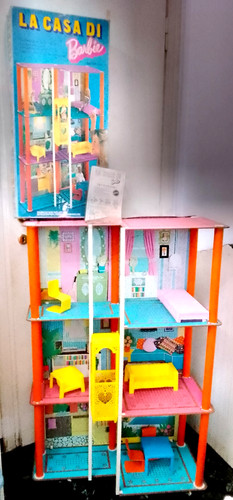 Barbie town house - barbie,
