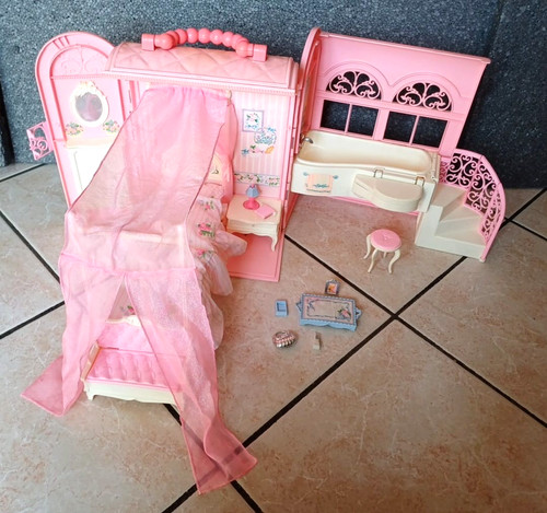 Mattel 1998 barbie - 1998, bed