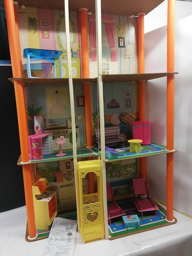 Barbie mattel town - town, casa