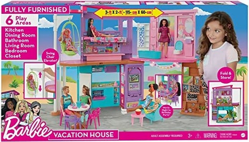 Barbie casa malibu - barbie, di